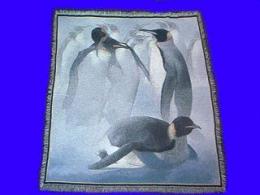 penguin throw blanket