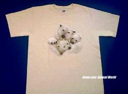 polar bear t shirt family