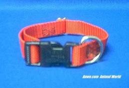 red dog collar adjustable 16 x  3/4 