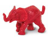 red elephant toy mini-good luck republican