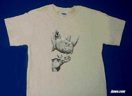 rhino t shirt adult and youth sizes 