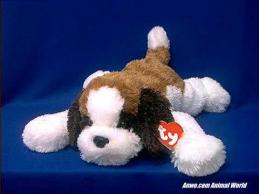 large saint bernard stuffed animal