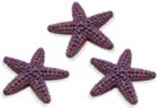 starfish toy mini good luck miniature