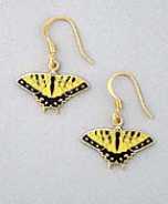tiger swallowtail earrings jewelry