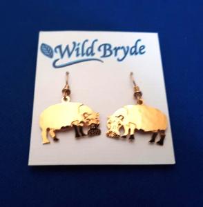 Hippo Earrings by Wild Bryde