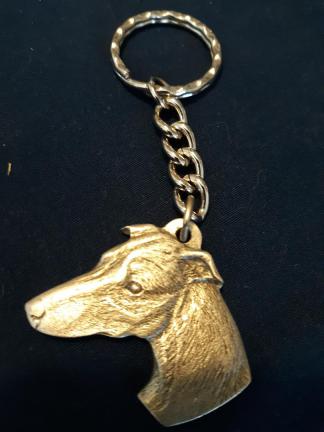Whippet Keychain Rawcliffe Pewter
