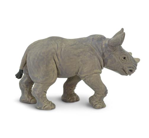 Baby White Rhino Toy Miniature