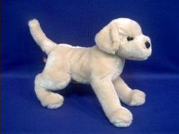 yellow lab puppy stuffed animal