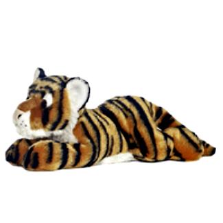 aurora stuffed tiger