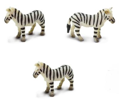 Zebra Toy Mini Good Luck Toy Miniature Anwo